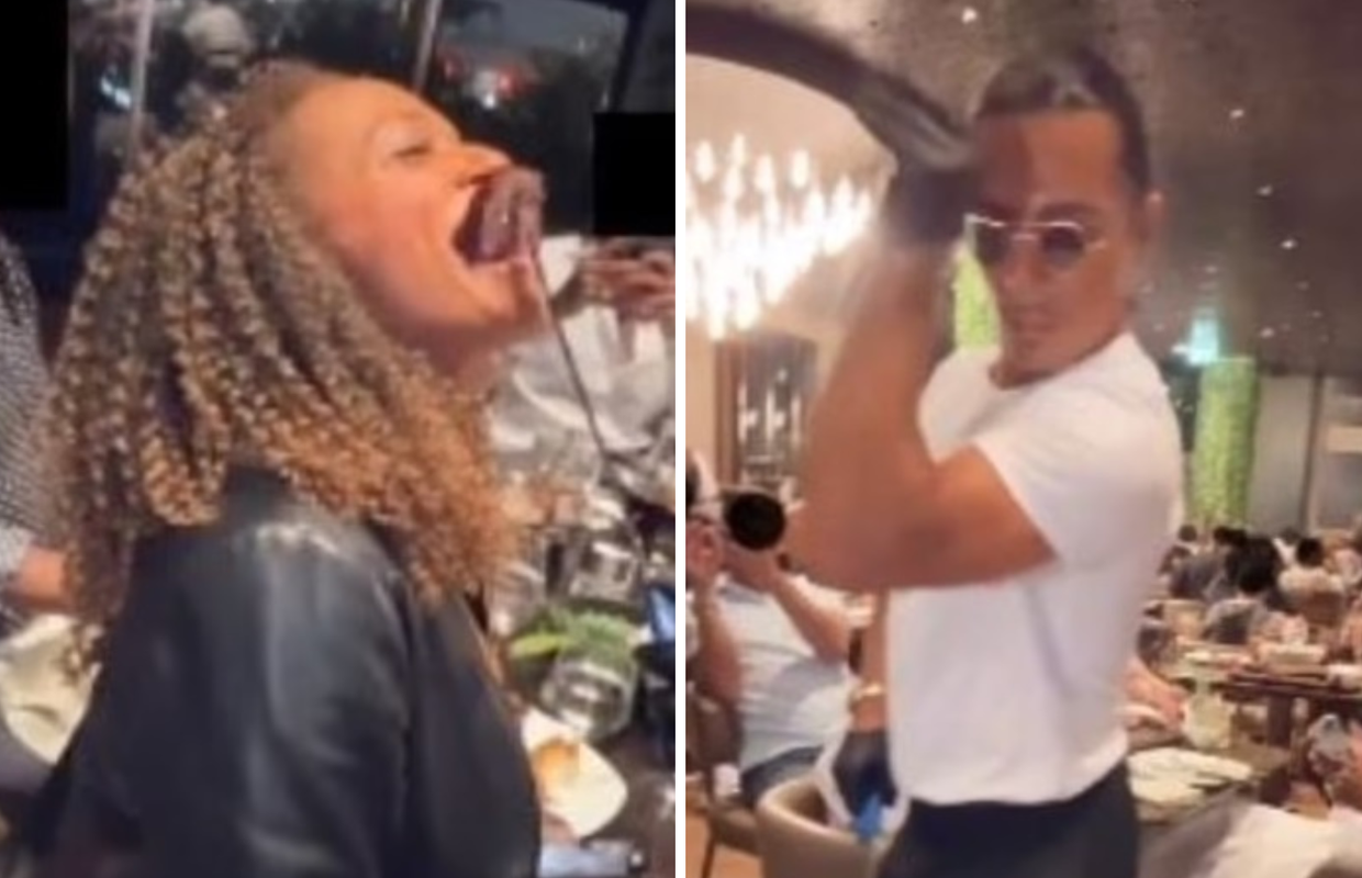 Turski chef Salt Bae hranio odbjeglu milijarderku, jela je odrezak od nekoliko tisuća funti