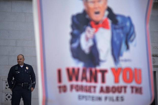 "No Kings" protest against U.S. President Donald Trump's administration policies in Los Angeles