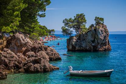 FOTO Brela: Plaža Punta Rata jedan je od simbola Hrvatske