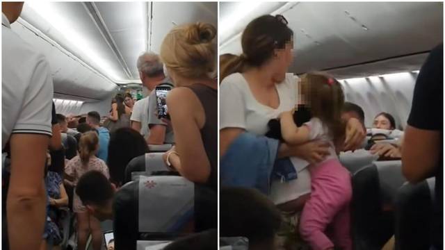 VIDEO Incident na aerodromu u Srbiji: Izbacili putnicu s curicom jer se odbila vezati, pale psovke
