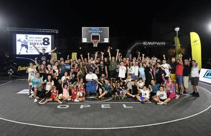 PRO 3x3 Tour u sklopu humanitarnog streetball turnira „Svi smo uz tebe Hrva 8!“