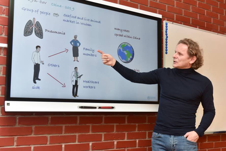 Profesor Đikić učenicima: Virus mogu pobijediti znanje i oprez