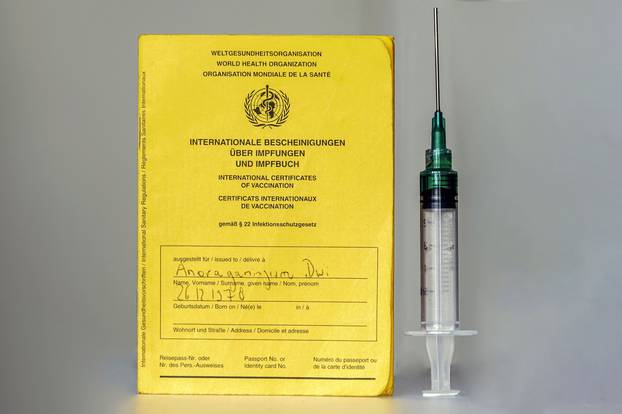 Icon picture vaccination book