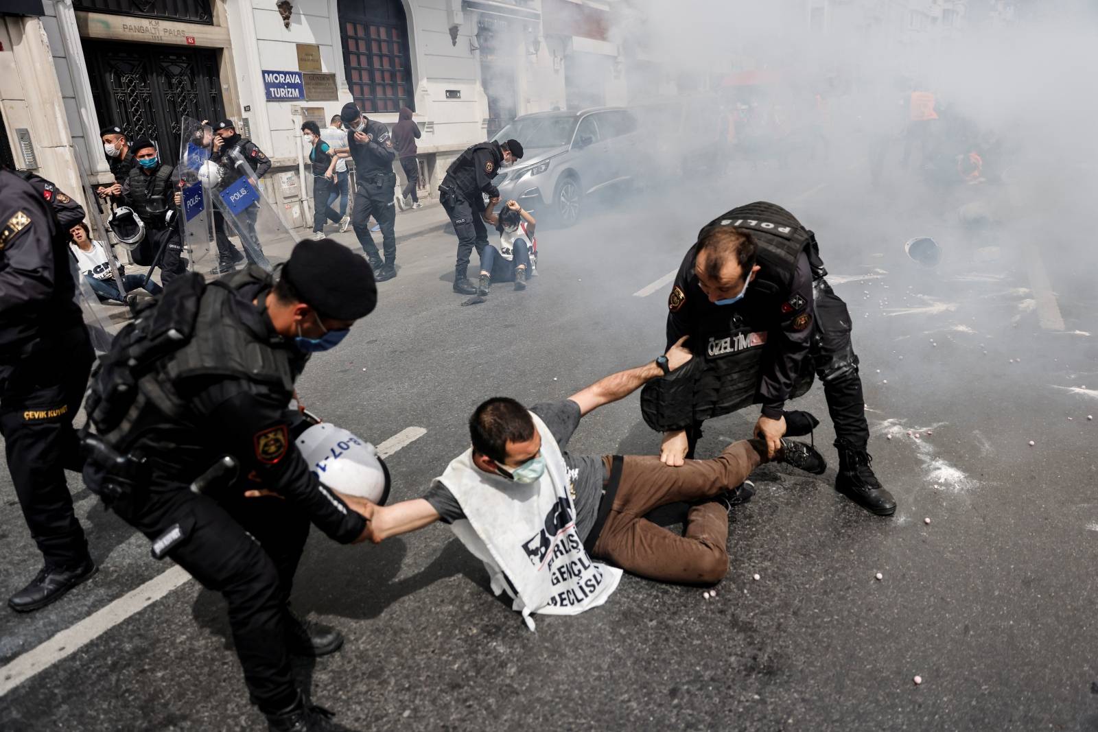 May Day demonstration in Istanbul