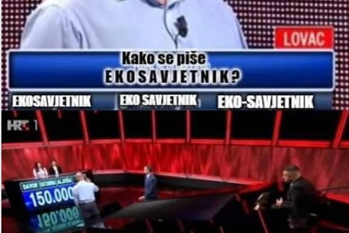 Pitanje zbunilo maturante: Lektor objašnjava zašto se ispravno piše ekosavjetnik