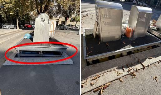 FOTO Podzemni spremnici u Zagrebu postali 'nadzemni': 'Ovo više nema smisla...'