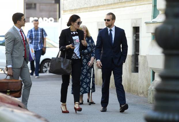 Zagreb: U aferi Dnevnice poÃ¨elo roÃ¨iÅ¡te, Tomislav Saucha stigao na sud