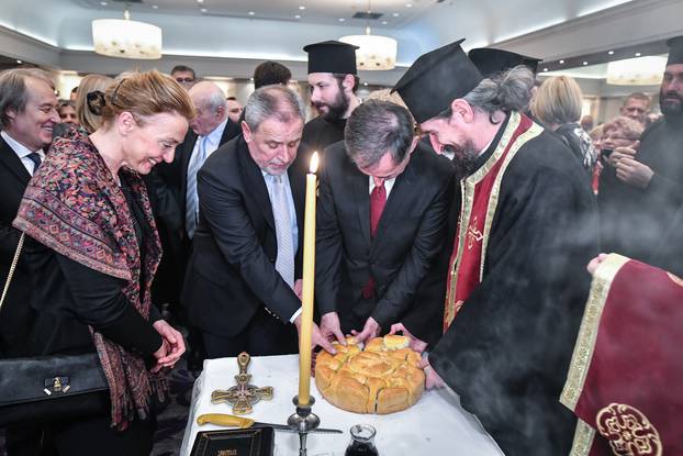 Zagreb: Srpsko narodno vijeÄe organiziralo je prijem u povodu proslave pravoslavnog BoÅ¾icÄa