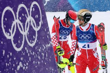 Alpine Skiing - Men's Slalom Run 1
