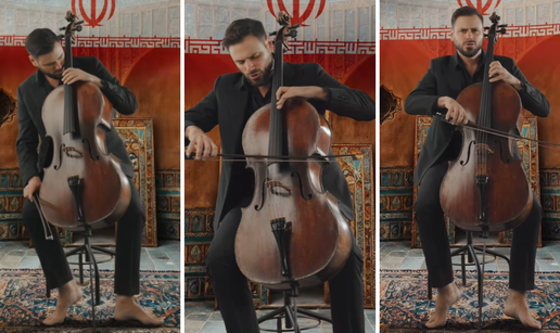 Hauser zasvirao iransku pjesmu pa izazvao raspravu: 'Lijepo sviraš, ali to nije zastava Irana!'