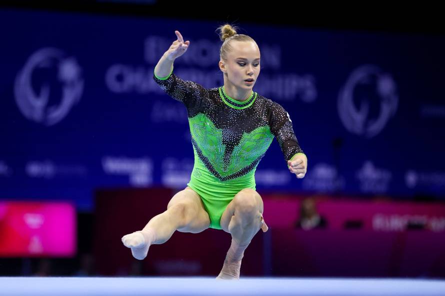 Zagreb: Europsko prvenstvo u sportskoj gimnastici, Finale parter