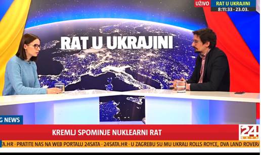 Ukrajinka u studiju 24sata:  Ovo je humanitarna katastrofa, na ulicama gradova leže tijela...