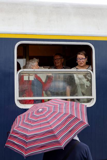 FOTO Tako je putovala i Agatha Christie: Continental Express krenuo je iz Zadra prema Splitu