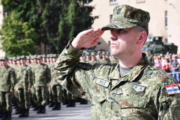 Požega: Svečana prisega ročnika na temeljnom vojnom osposobljavanju