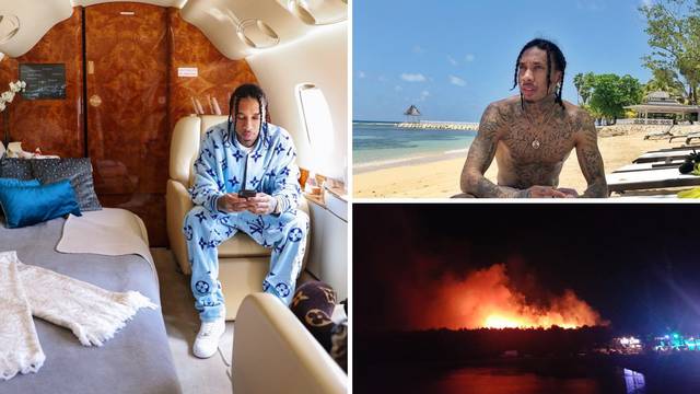 Tyga nije imao koncert, a sad se fotka u avionu: 'Dobro sam'