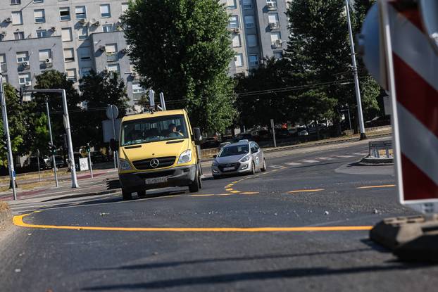 Zagreb: Obnovljeni istočni kolnik Jadranskog mosta otvoren je za promet