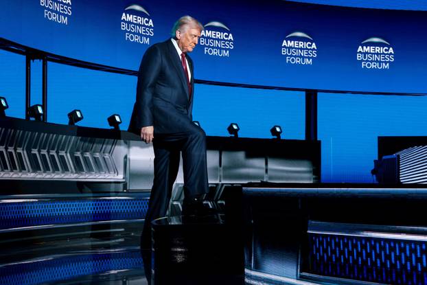 U.S. President Trump visits Florida