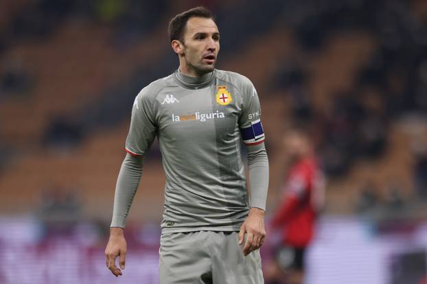 AC Milan v Genoa - Coppa Italia - Round of Sixteen - Giuseppe Meazza