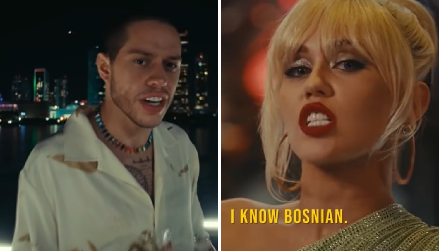 Pete Davidson u novom spotu rekao da će naučiti bosanski jezik, Miley Cyrus: 'Ja ga znam'