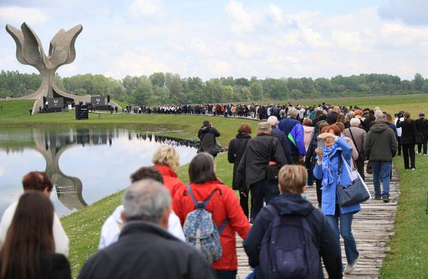 Komemoracija "Sjećanje za budućnost" u Spomen-području Jasenovac