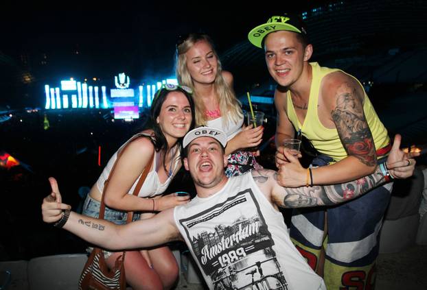 Split: Vesela lica partijanera drugog dana Ultra Europe Festivala