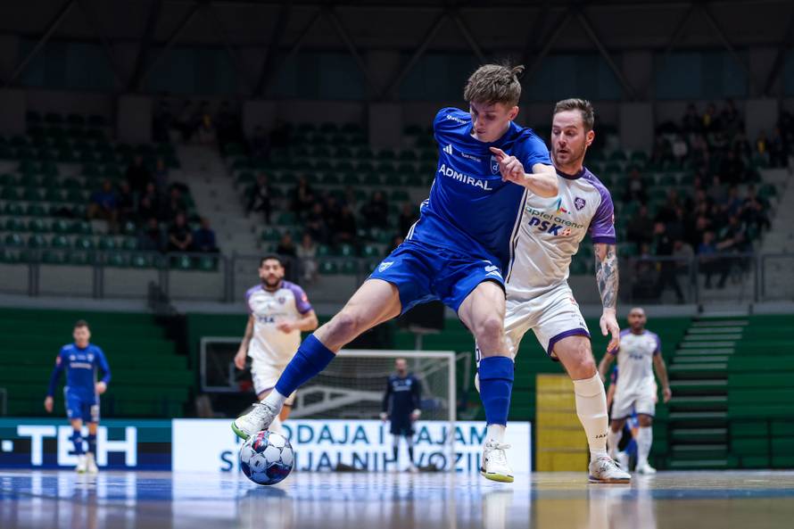 Zagreb: Susret polufinala Hrvatskog malonogometnog kupa između Futsal Dinama i MNK Novo Vrijeme