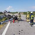 U nesreći na Istarskom Ipsilonu dvije osobe su lakše ozlijeđene