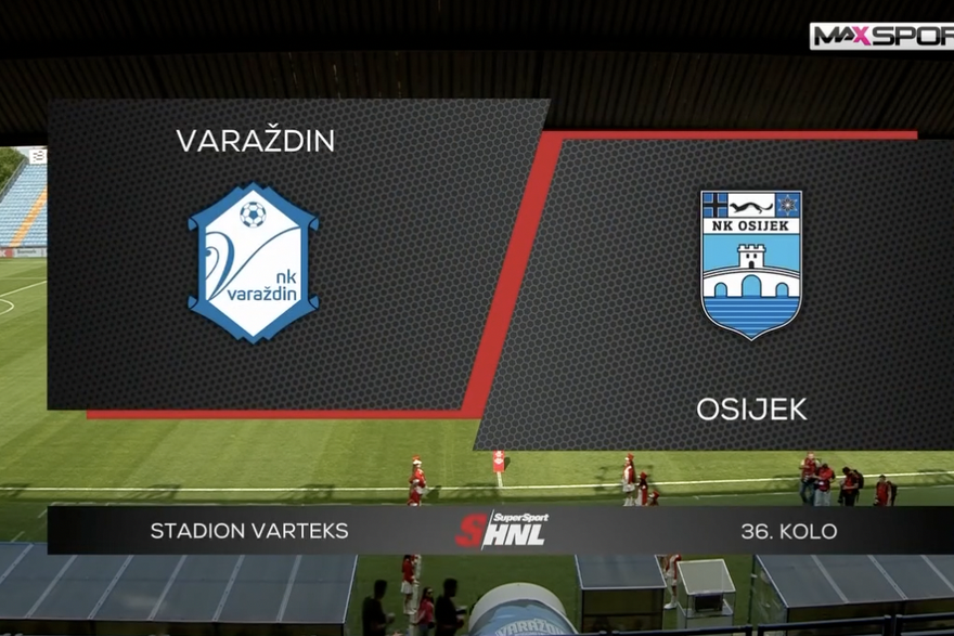 Sažetak utakmice Varaždin-Osijek