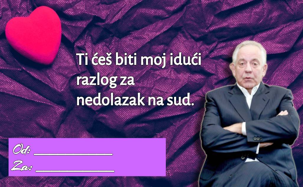 Budi moja prva dama! Čestitaj Valentinovo dragim političarem