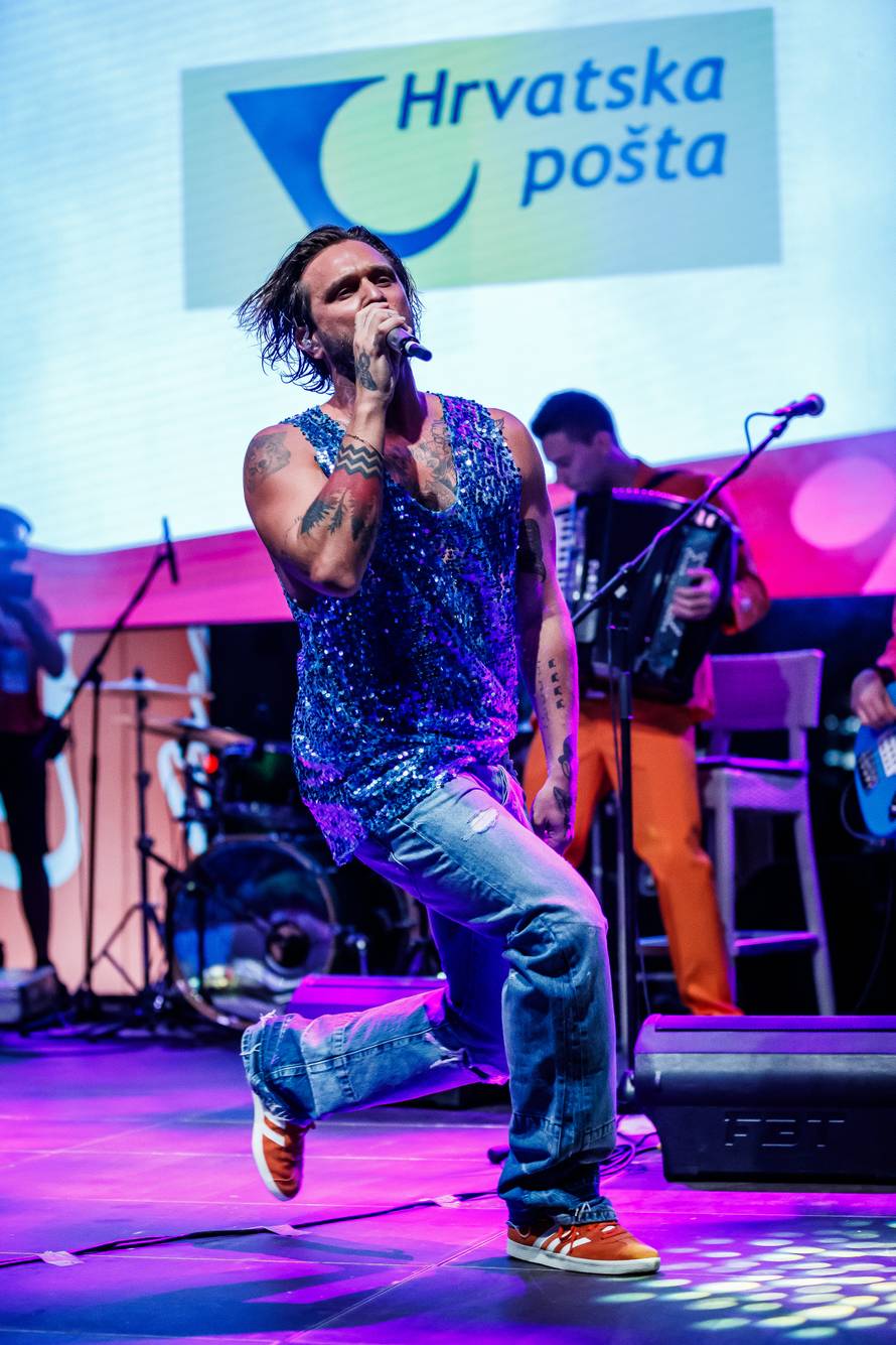 Split: Luka Nižetić nastupio na zatvaranju Sportskih igara mladih