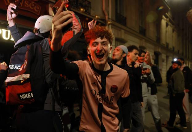 UEFA Champions League - Semi Final - Second Leg - Paris St Germain fans gather in Paris