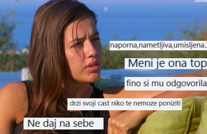 Selma je Šimi očitala bukvicu, gledatelji oduševljeni: 'Fino si mu odgovorila, ne daj na sebe'