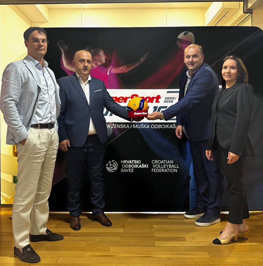 Najelitnije hrvatsko odbojkaško klupsko natjecanje odsada se zove Supersport Superliga