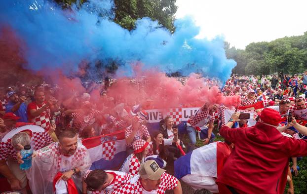 SP 2026 Philadelphia: Navijači Hrvatske na putu prema stadionu