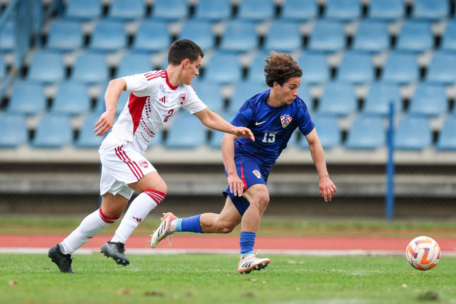 Susret U-19 reprezentacija Hrvatske i Gibraltara u kvalifikacijama za Europsko prvenstvo
