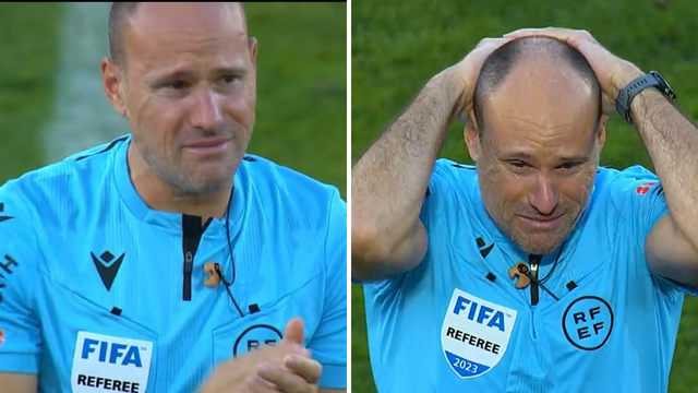 VIDEO Legendarni sudac plakao na zadnjoj utakmici. Dirnula ga je predivna gesta nogometaša