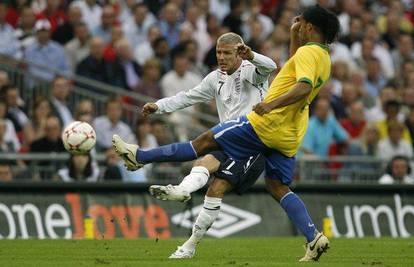 Brazil 'uzeo bod’, ovacije Beckhamu na Wembleyu