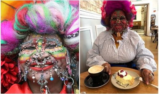 FOTO Ima 15.000 piercinga, a 500 ih je u intimnom podru&ccaron;ju. Ovako je izgledala: 'Prelijepa!'