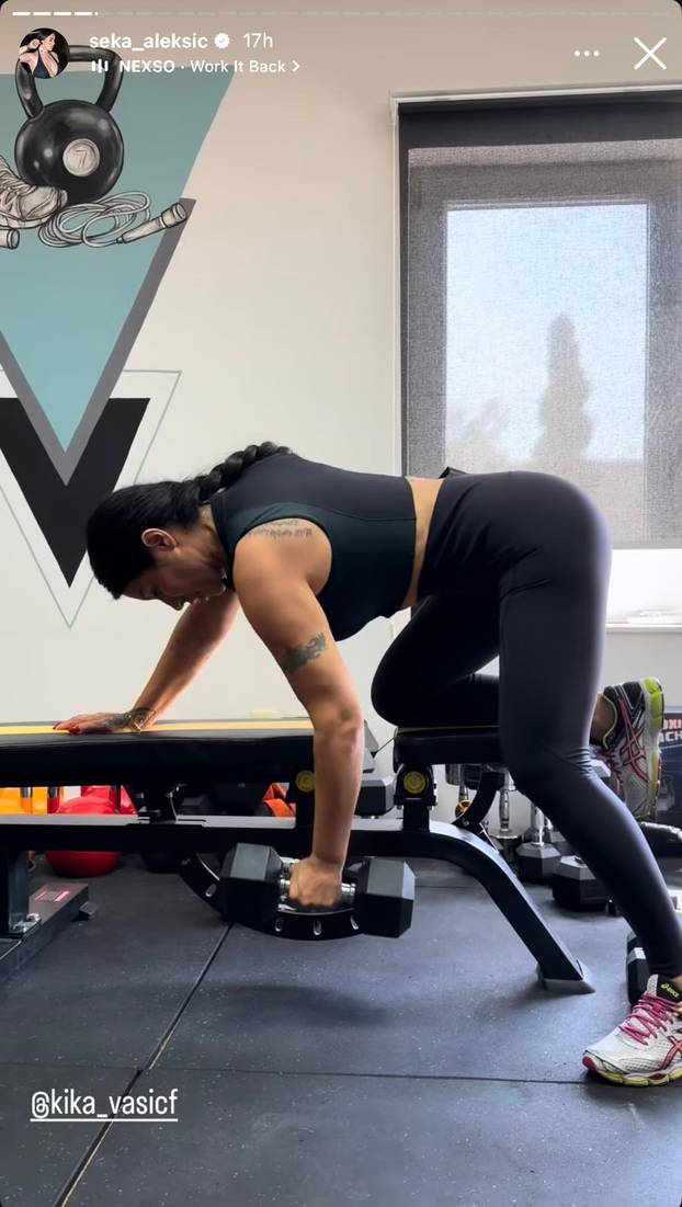 FOTO Seka Aleksić izgubila je 14 kilograma, evo kako trenira...