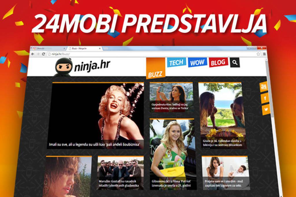 24mobi predstavlja novu zvijezdu zabave - Ninja.hr