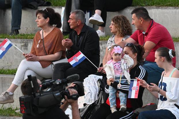 Svečani koncert u Zagrebu povodom 35. obljetnice postrojavanja Zbora narodne garde i ustrojavanja Hrvatske vojske i policije