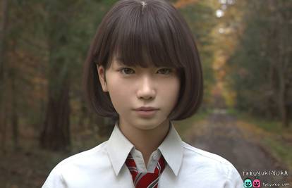 Saya izgleda kao školarka iz Japana, ali uopće nije stvarna