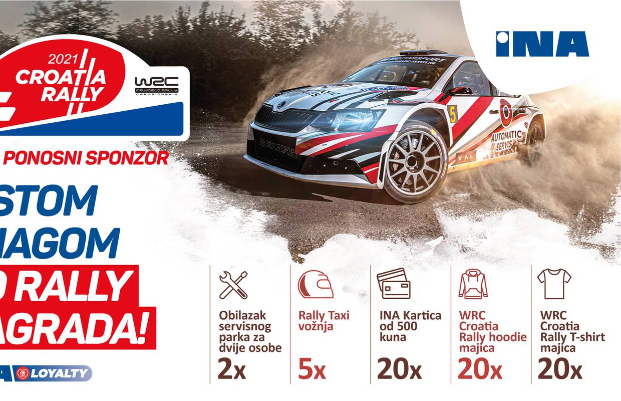 Svjetski automobilistički spektakl WRC Croatia rally 2021. stiže u Hrvatsku!