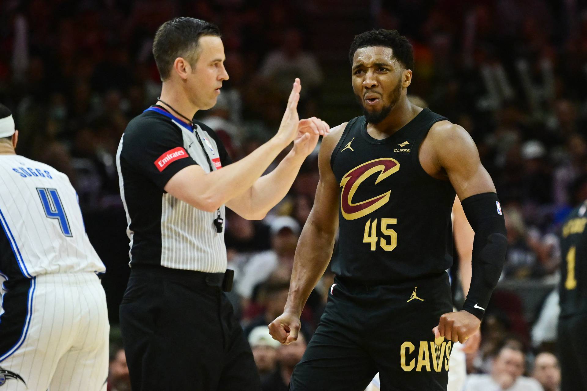 NBA: Playoffs-Orlando Magic at Cleveland Cavaliers