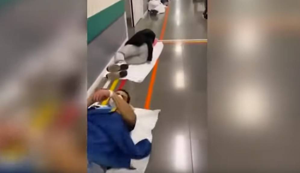 Nema više mjesta: U bolnicama u Madridu bolesni leže na podu