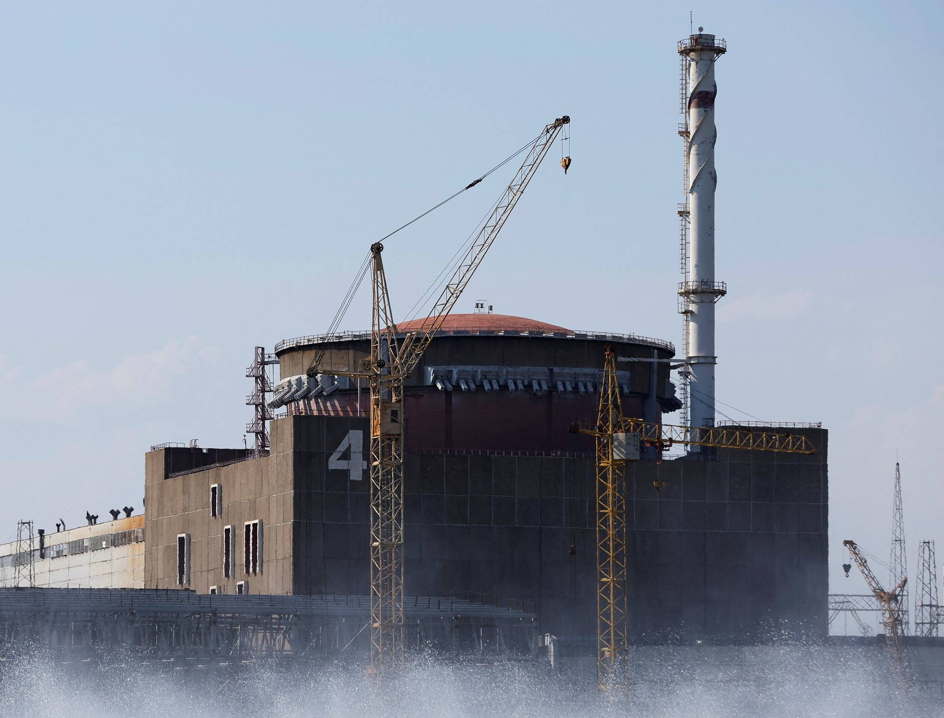 Zaporizhzhia Nuclear Power Plant near Enerhodar