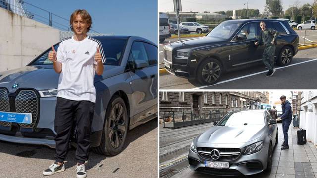 Što voze 'vatreni'? Modrić ima Bentleyja i sponzorski BMW, a Brozović čuva 'zvijer' u garaži