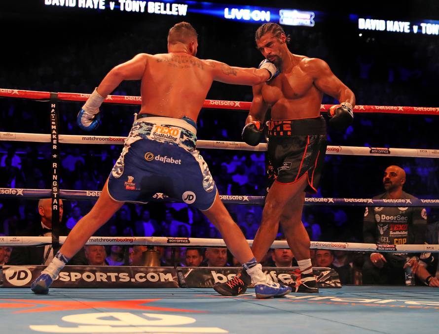 David Haye v Tony bellew