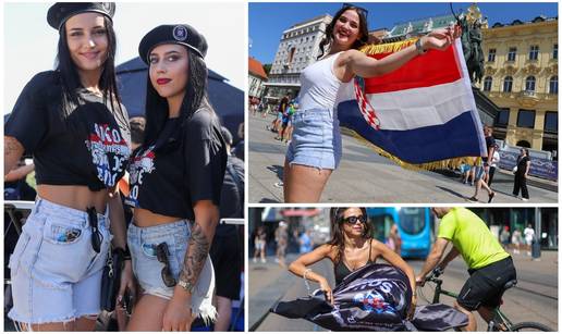 FOTO Vruće u Zagrebu: Vjerne obožavateljice stigle na koncert Thompsona, zagrijavaju se...