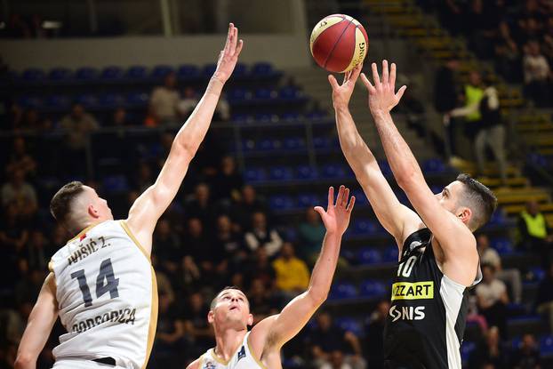 Beograd: Četvrtfinalna utakmica Admiral Bet Aba Lige između KK Partizan i KK SC Derby 